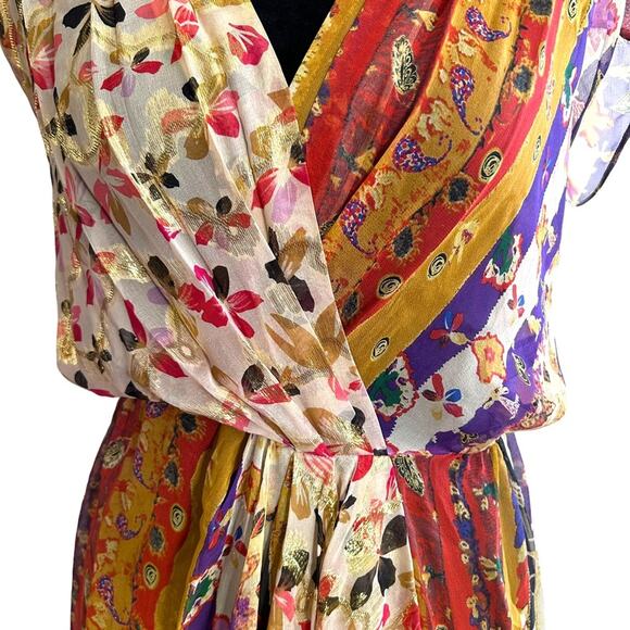 Diane Von Furstenburg Zora Dress EUC SZ 4 - Picture 4 of 13